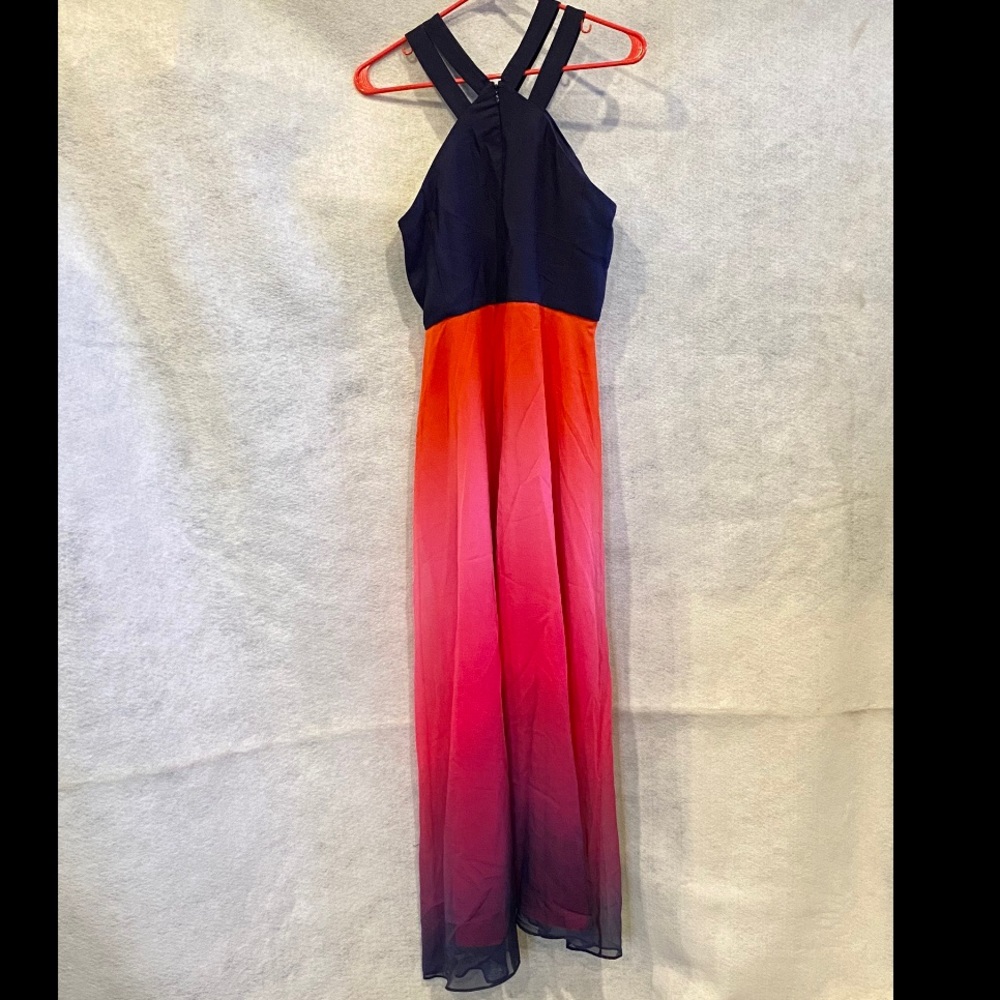 Long multi-color CeCe dress size 4